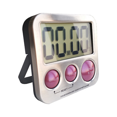 Meat Magnetic Digital Cooking Timer Large Display Thermo Loud Alarm Back Holder